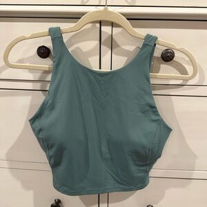 Lululemon Align High Neck Tank Top - Size 8 - Tidewater Teal